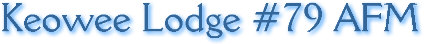 Keowee Lodge #79 AFM 305A E. Main St. Pickens, SC 29671